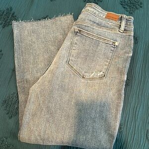 Never worn JUDY BLUE wide leg jeans